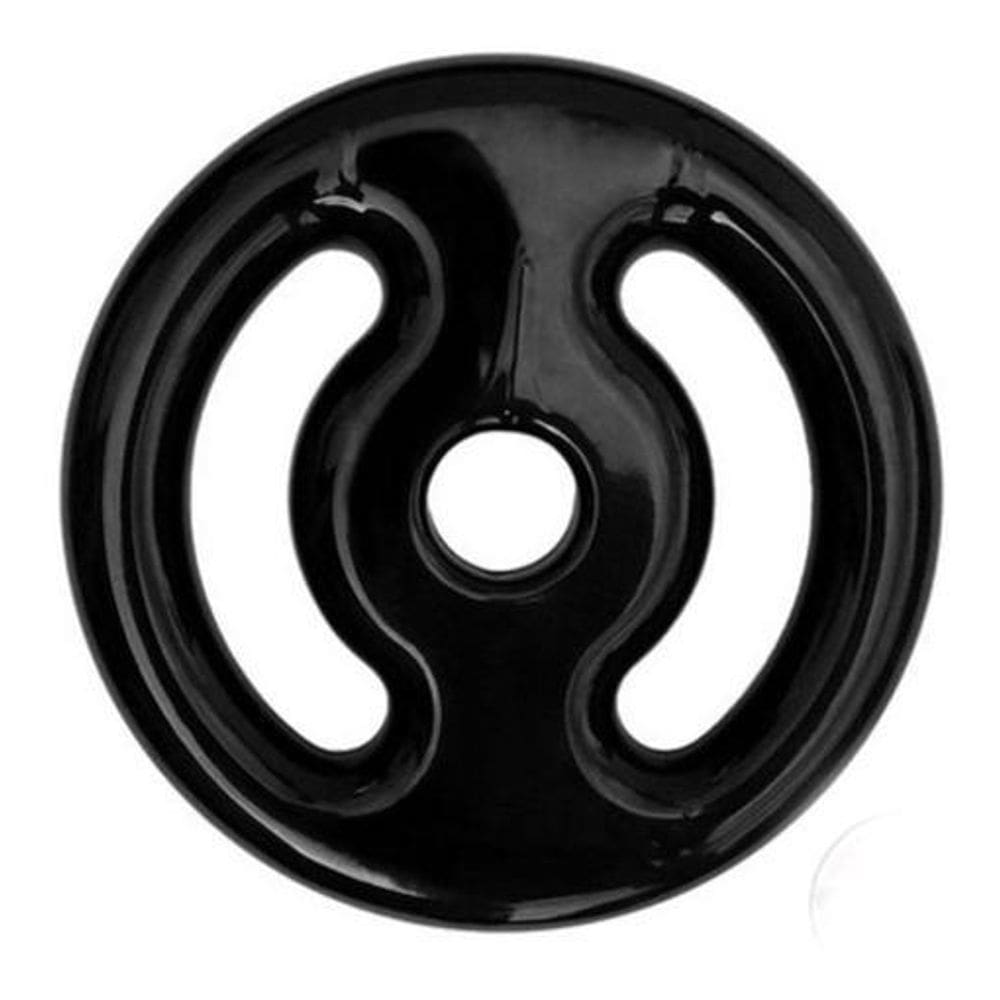 Anilha Emborrachada 5 Kg Preta Para Halteres