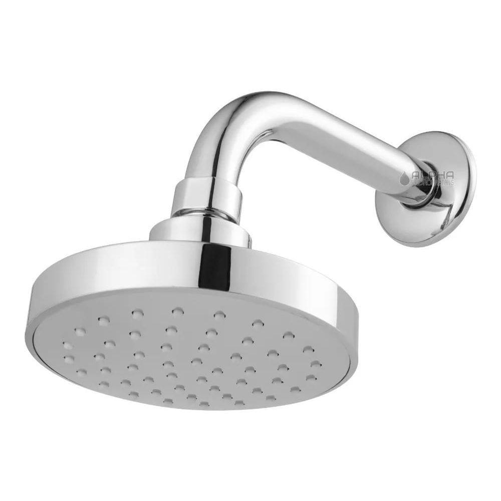 2X Ducha Chuveiro Slim Flex Redondo Inox Aquecedor Gás, Sola