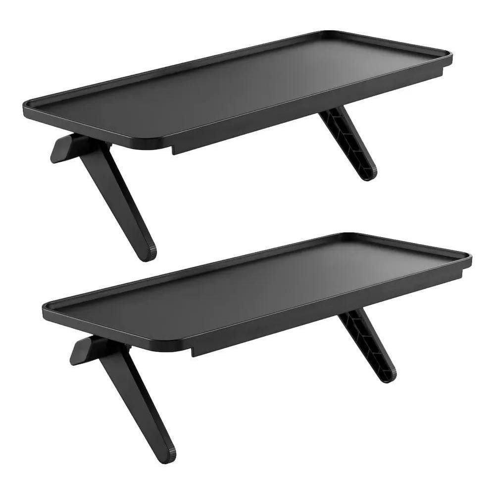 2X Kit 2 Prateleira Rack Suporte Dvd Conversor Modem Monitor