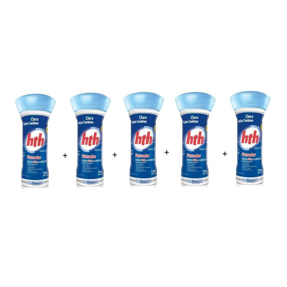 Kit Promocional 5 Flutuadores Advanced 1,66Kg Hth