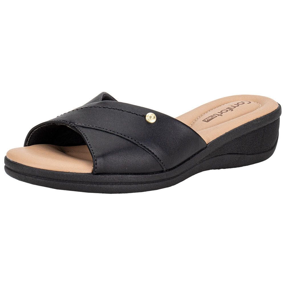 Tamanco Feminino Anabela Comfortflex 2588402