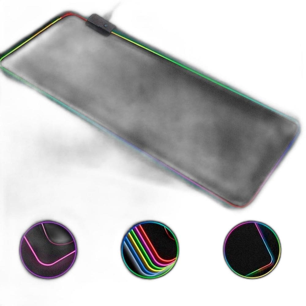 Mouse Pad Gamer Preto Grande 80X30Cm