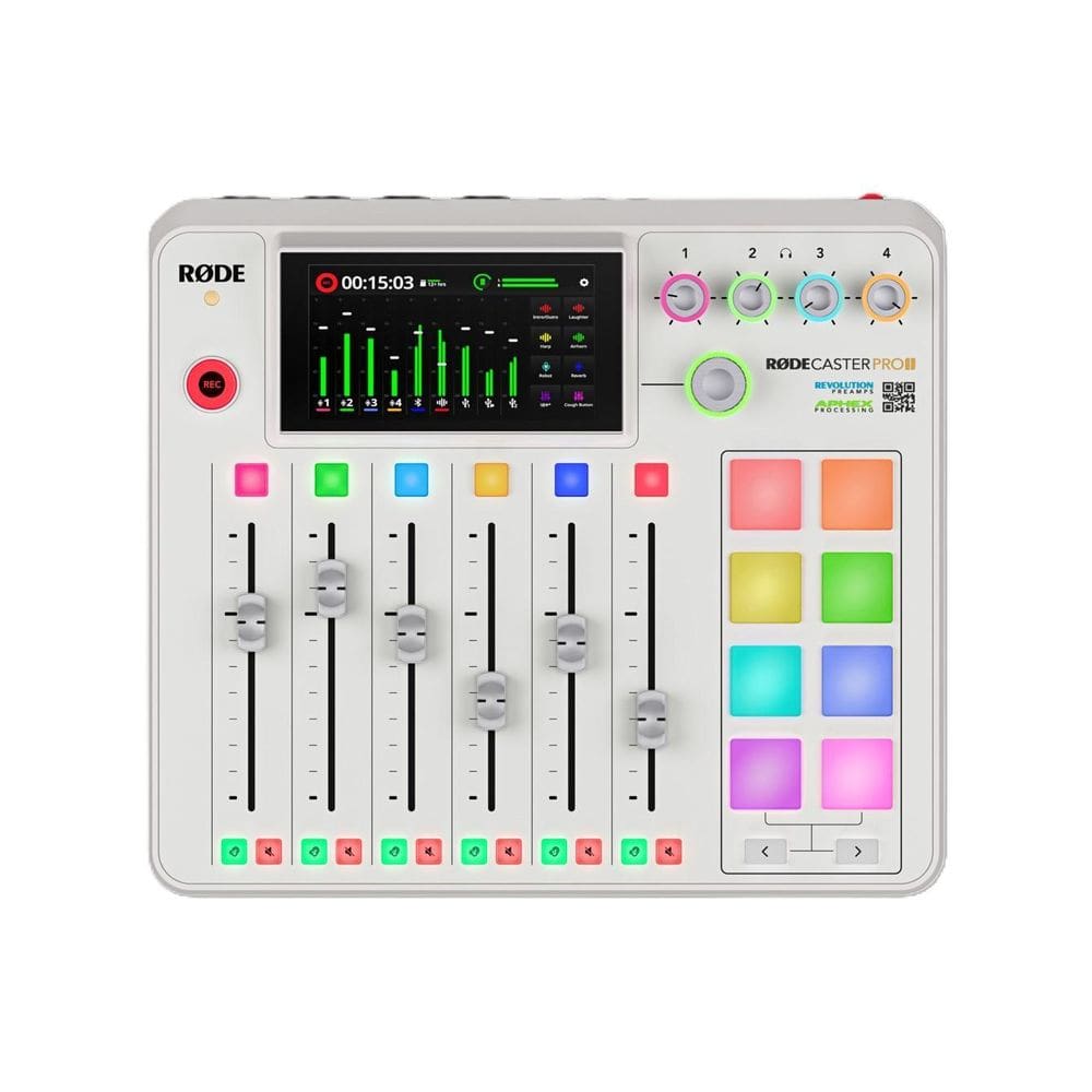 Rode Interface De Áudio Rodecaster Pro 2 Branca