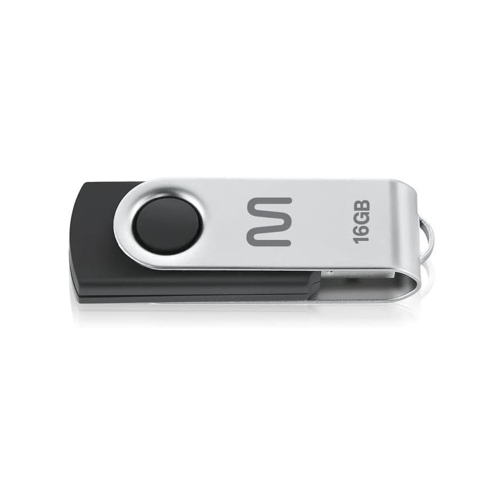 Pendrive 16GB Multilaser Twist PD588 Preto