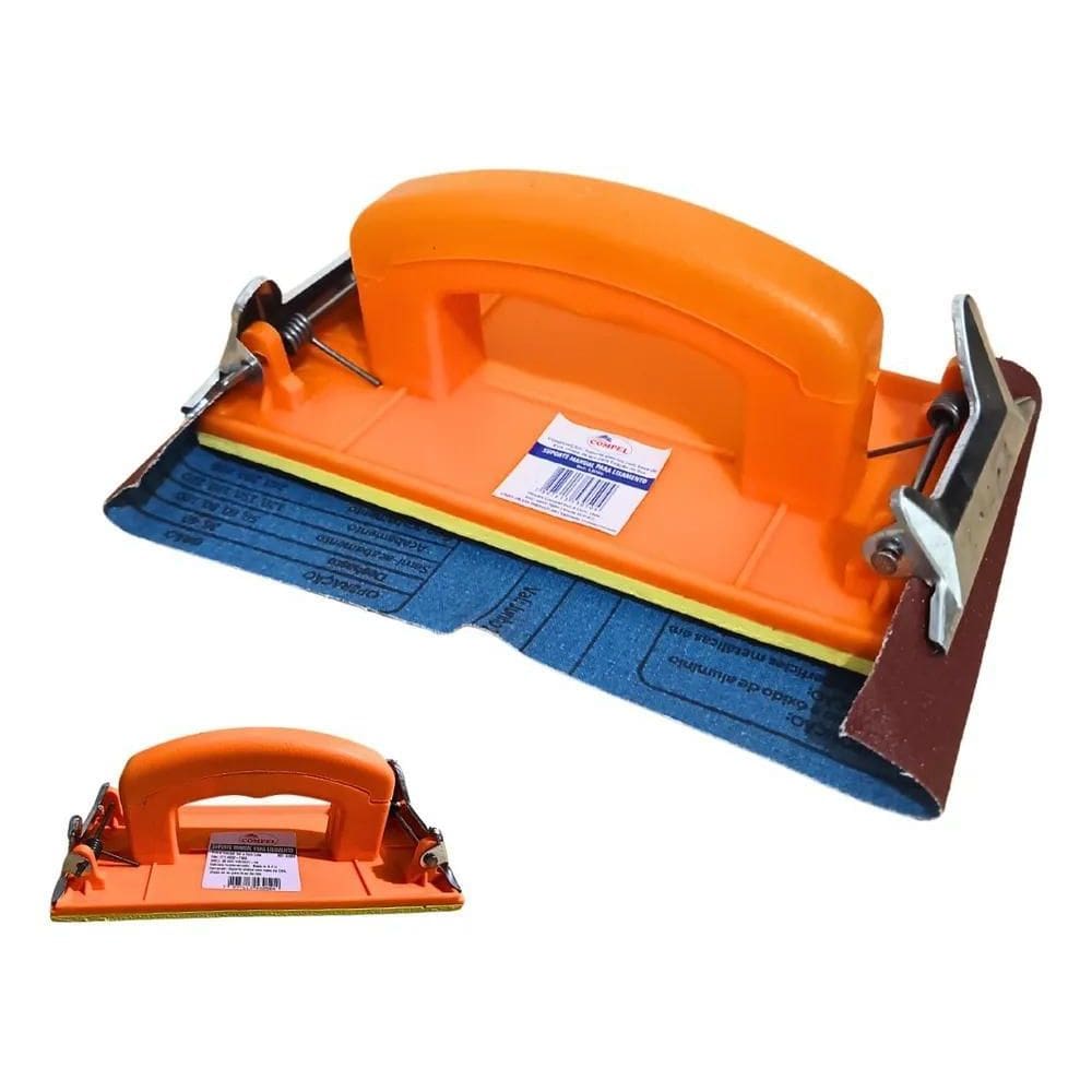 2X Suporte Lixadeira Manual Acabamento Em Geral