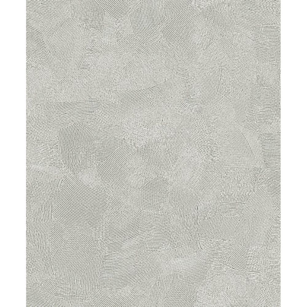 Papel De Parede Vinilico 53cmx10m Textura Grafiato Cinza
