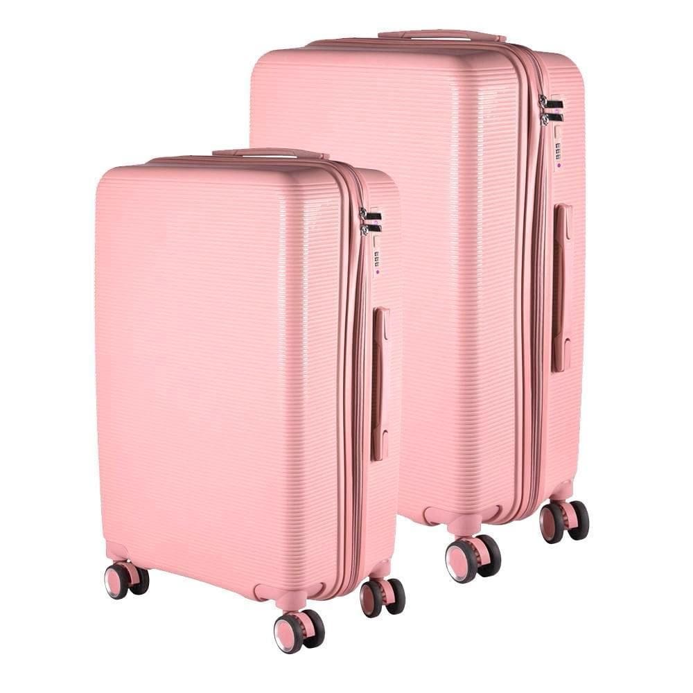 Cj Mala 35Kg + Mala 23Kg Polipropileno Inquebrável Rose