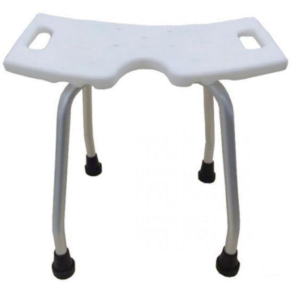 Cadeira Banho Idoso E Deficiente - Banco Banqueta Alumínio