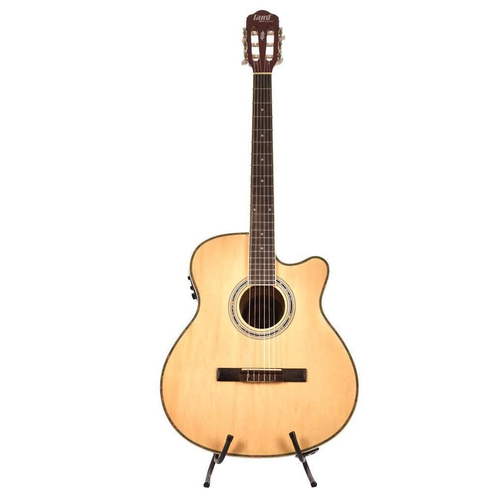 Violão Land Eletrico Nylon Natural Lw-N40E/Na