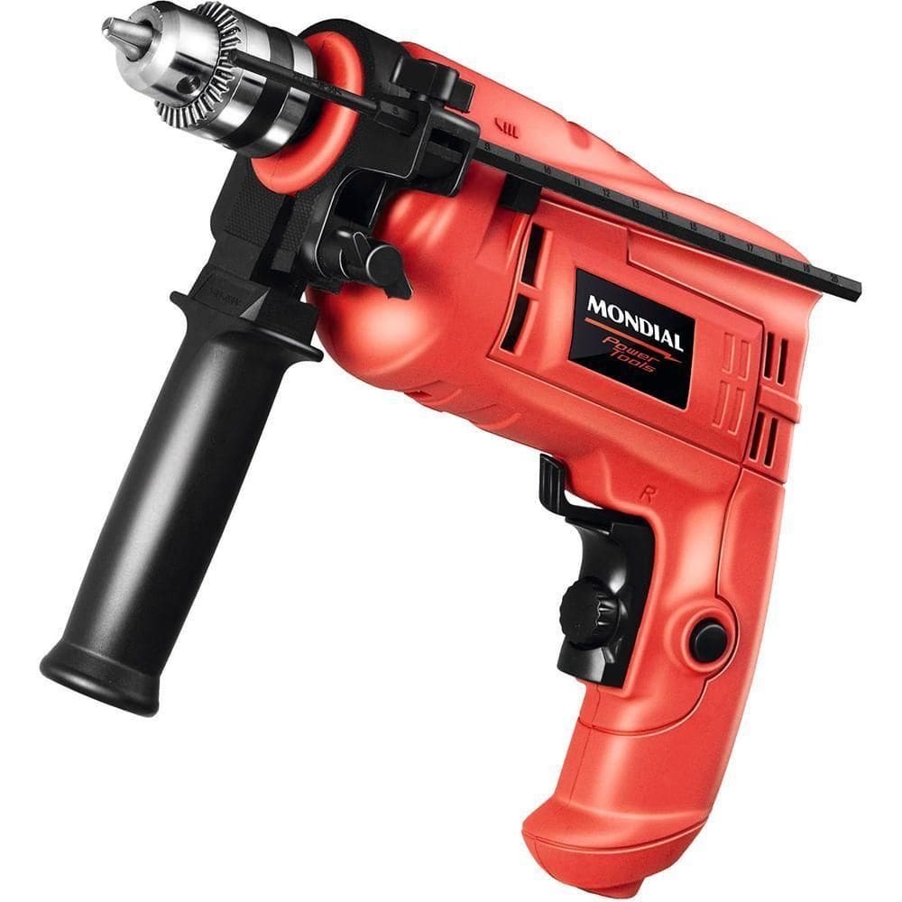 Furadeira De Impacto Mondial Power Tools Nffi-07-127v-vermelho
