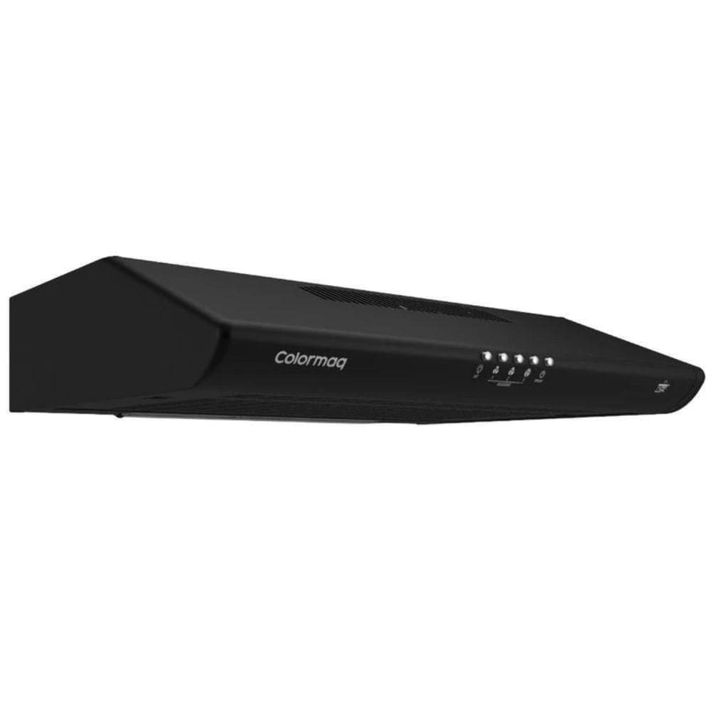 Depurador De Ar Colormaq Cook 80cm Preto Fosco Bivolt