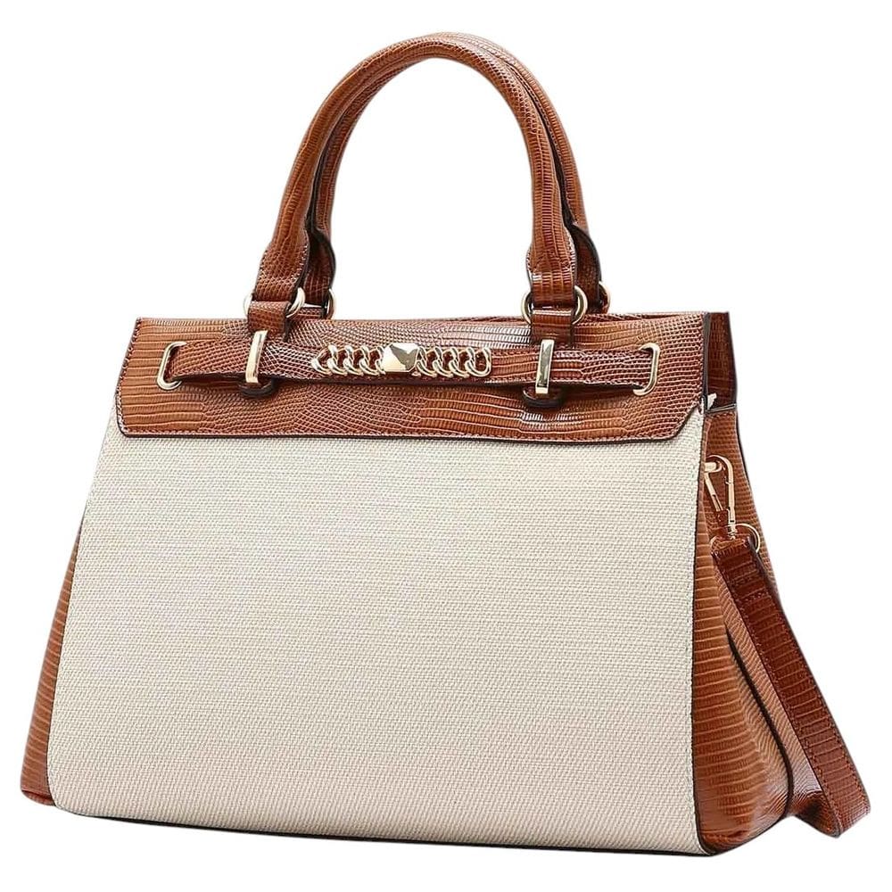 Bolsa Feminina Charmosa Lagarto Clássico Mão Chenson