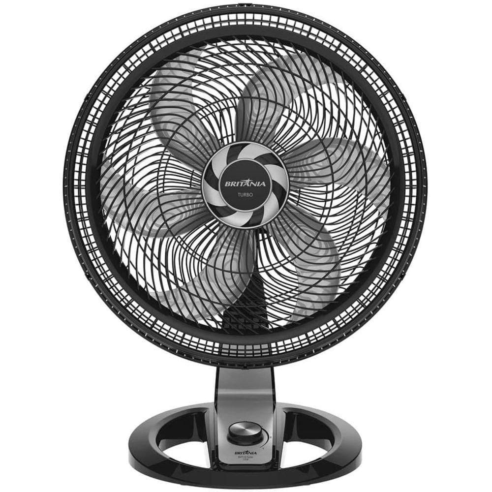 Ventilador Britânia BVT510P Turbo Preto 110V
