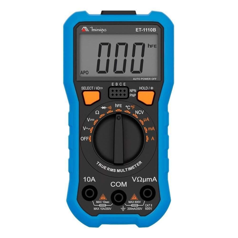 Multimetro Digital True Rms Et-1110b