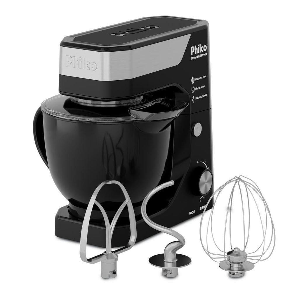 Batedeira Planetária Philco Concept 5L 900W Turbo PBP90A - 110V