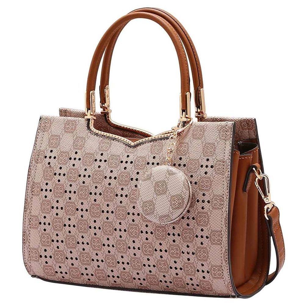 Bolsa Feminina Alta Qualidade + Chaveiro Espelho Chenson