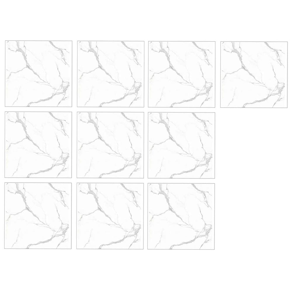 Placa Adesiva Marmore 3D Kit 10 uni Papel de Parede Autocolante Obra Reforma Decoraçao Casa Banheiro Cozinha Varanda