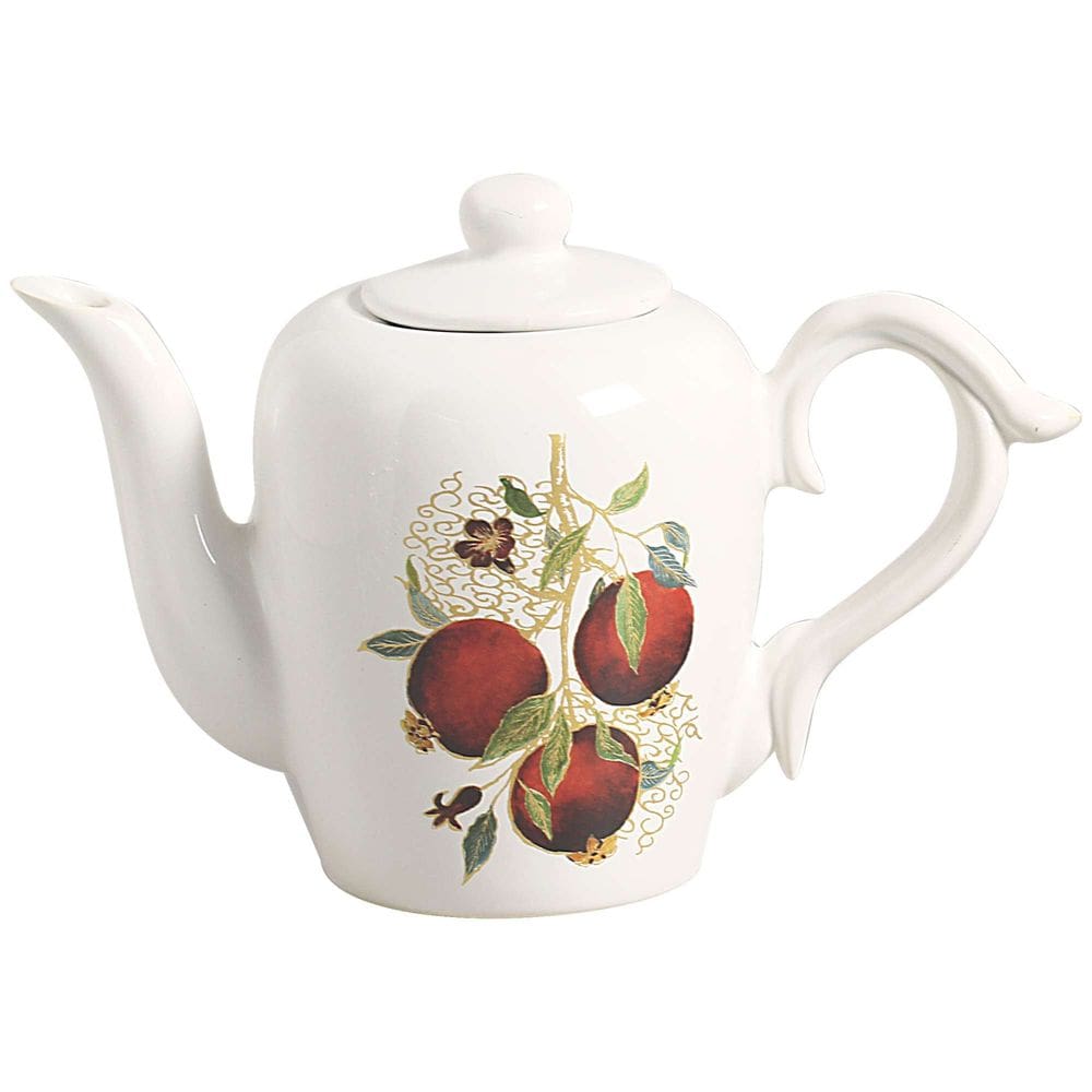 Bule Encanto Dourado de Cerâmica 1,2L - Scalla