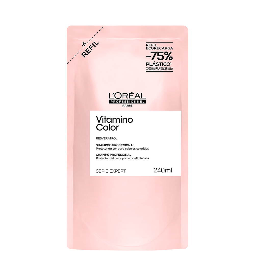 L`Oréal Professionnel Serie Expert Vitamino Color Resveratrol Refil - Shampoo 240ml