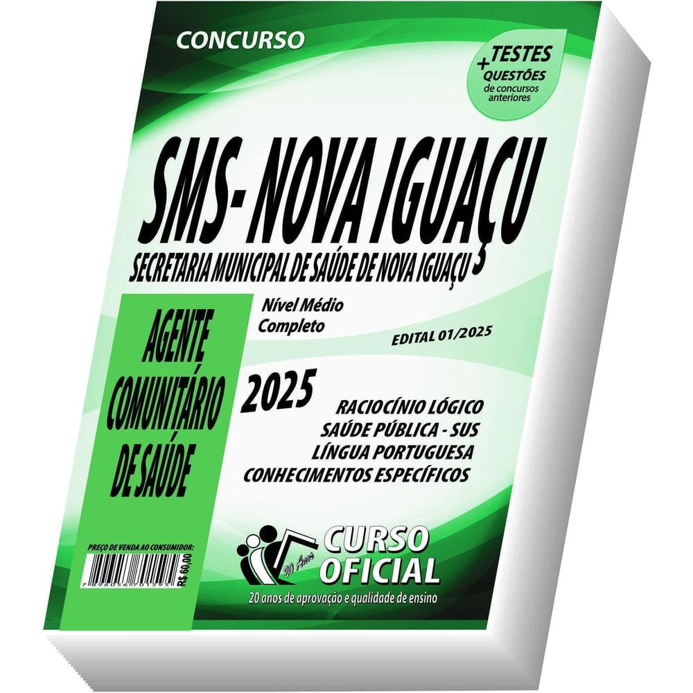 Apostila Sms Nova Iguaçu - Agente Comunitário De Saúde