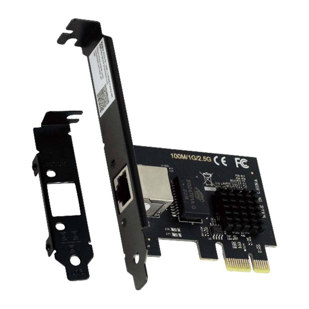 Placa De Rede Gigabit 2.5G Rj45 Pci-E X1 Pcyes Lc2500-1 P