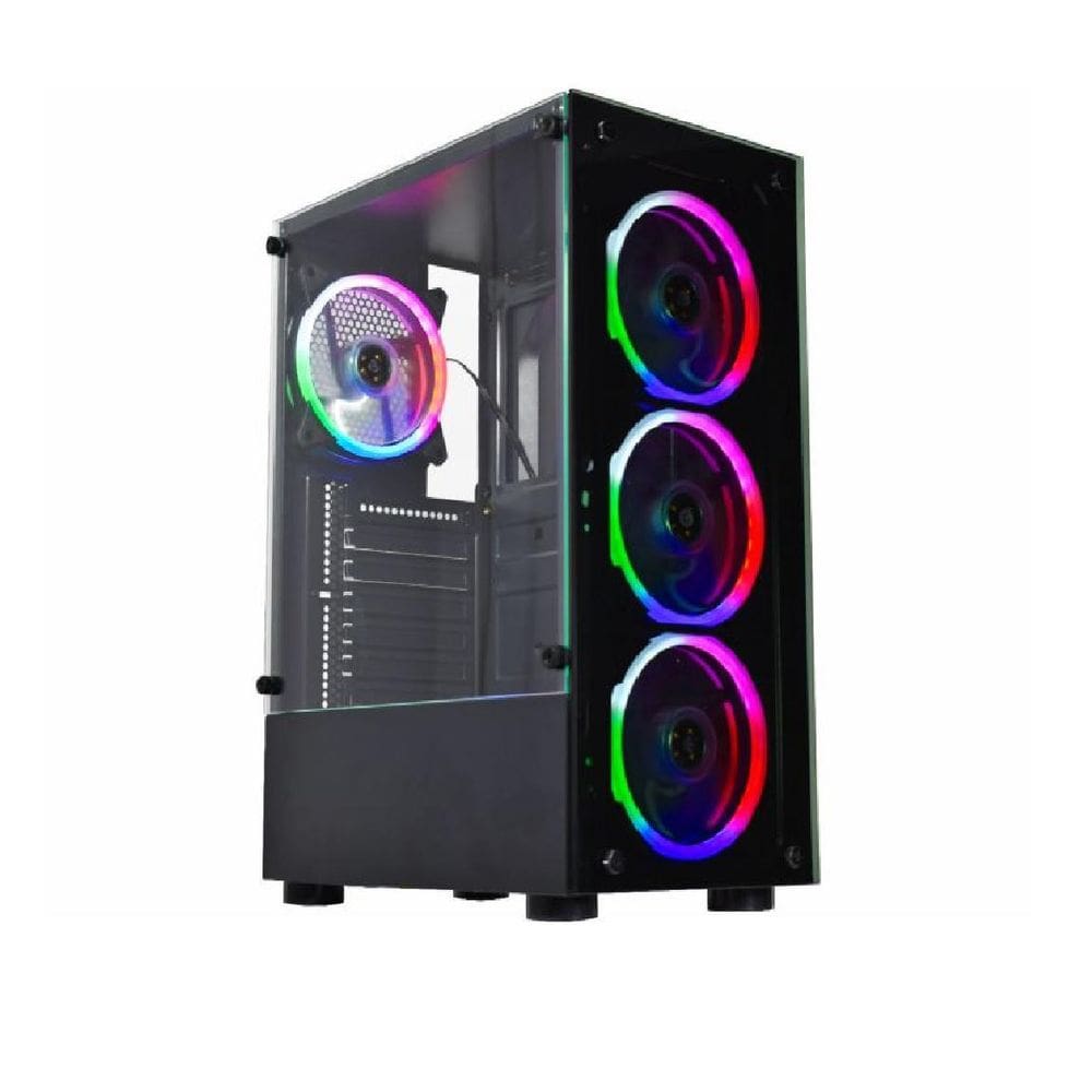 Gabinete Gamer 10W5 Painel Vidro Com 3Fan