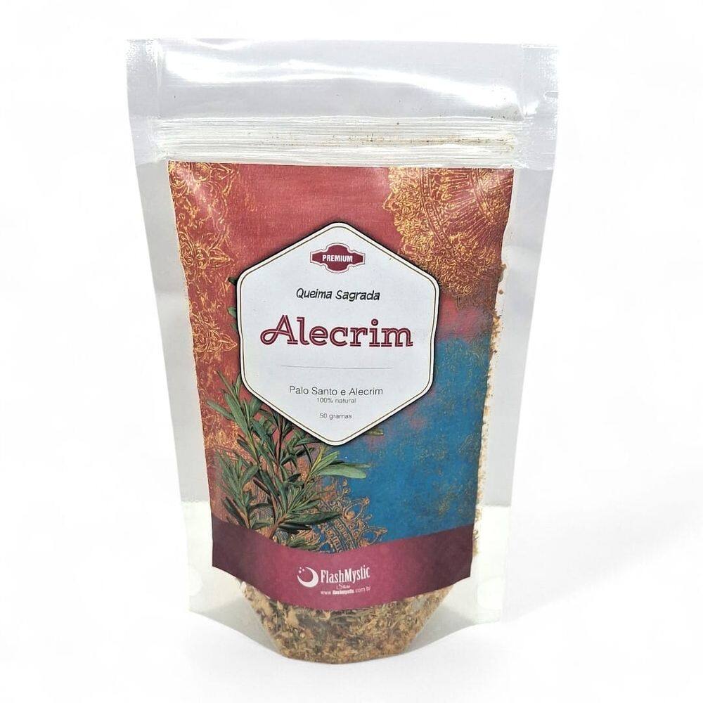 Incenso Natural Palo Santo com Alecrim Purificação 50g