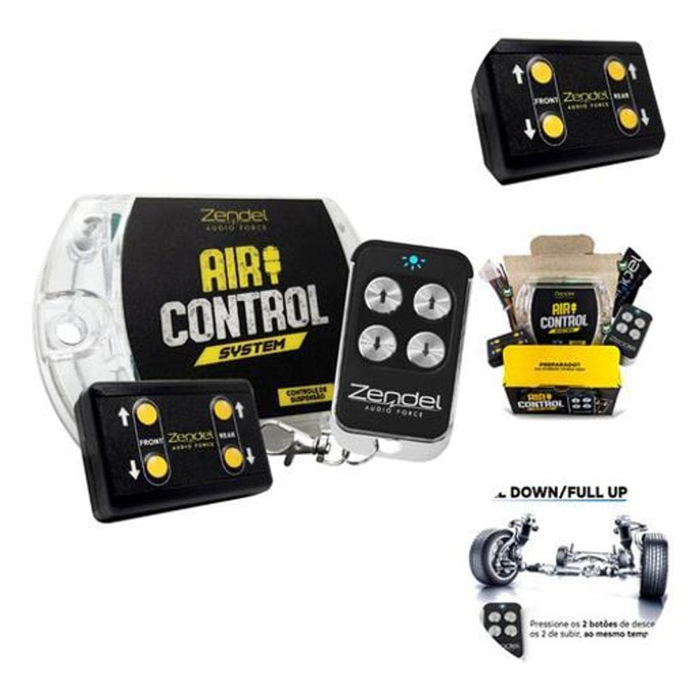 Controle Longa Distancia Altura Suspensão Ar Aircontrol Zend