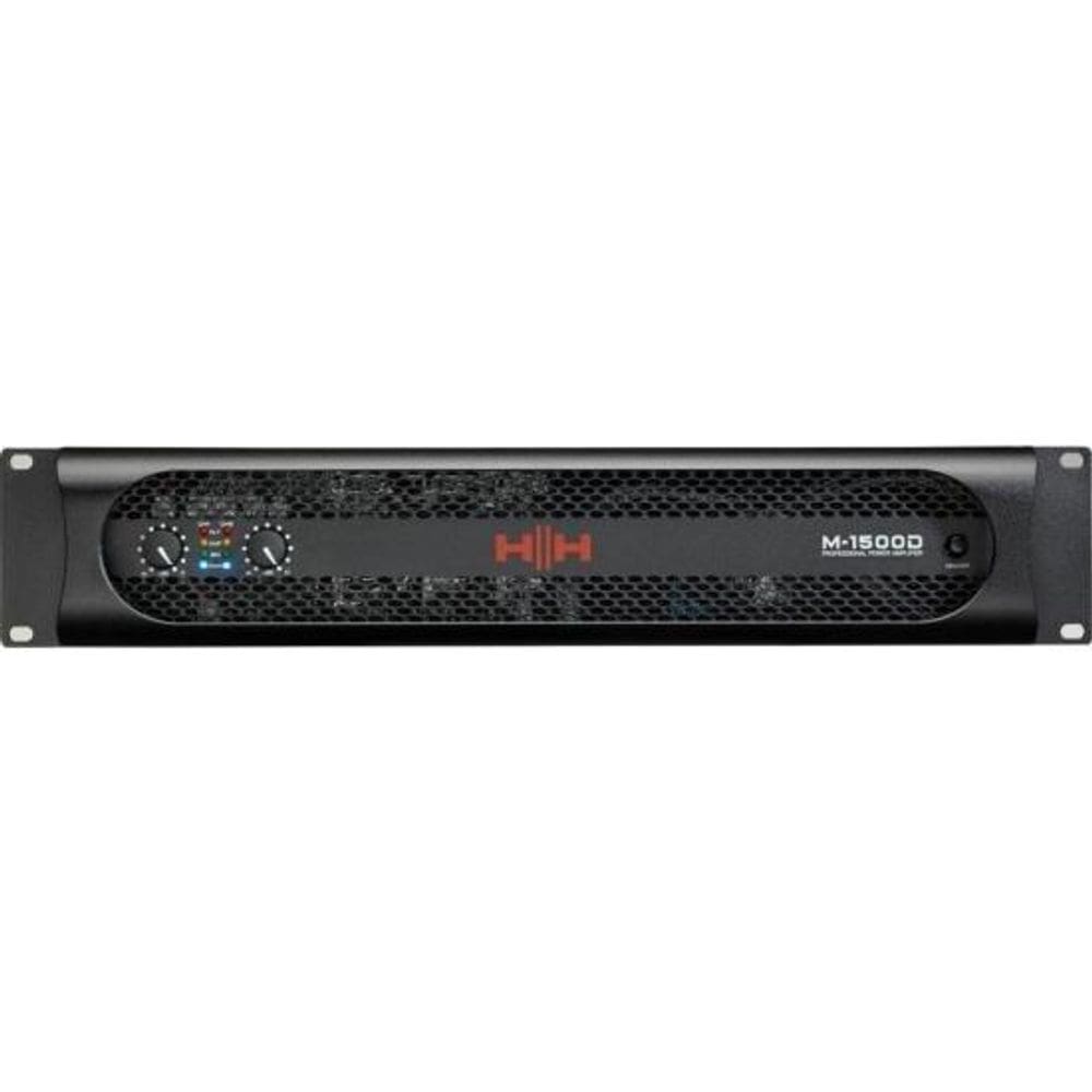 Amplificador De Potência Hh M-1500D Power Stereo 2900W