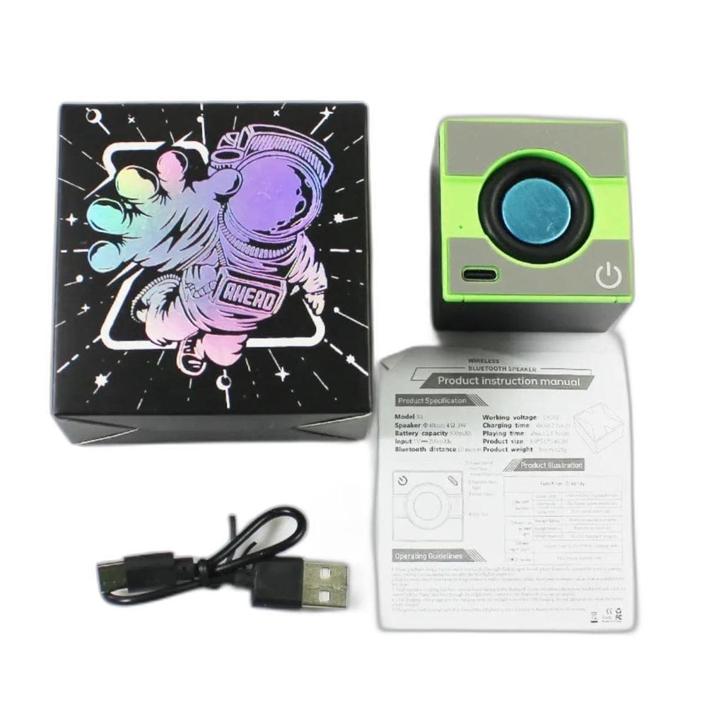 Caixinha Som Astronauta Entrega Imediata Durável Produto