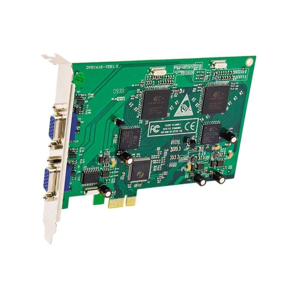 Kit Placa Dvr Seykon Pci Express Bl1416-16 16 Canais