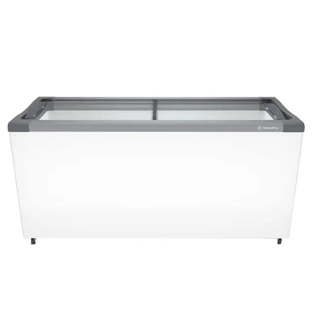 Freezer Metalfrio 505L 2 Portas Horizontal Expositor Degelo Manual NF55SB