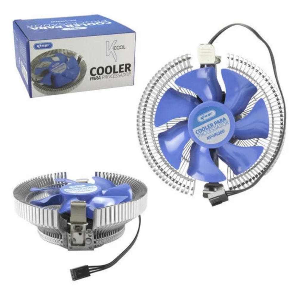 Cooler p/ Processador KP-VR300 Universal Intel e AMD