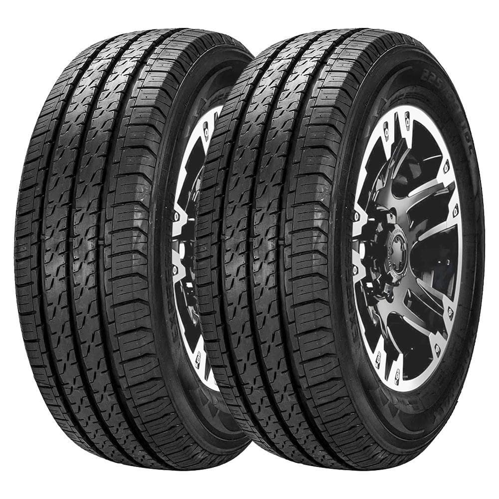 KIT 2 Pneus Delmax 225/75R16C Aro 16C ExpressPro 121/120R