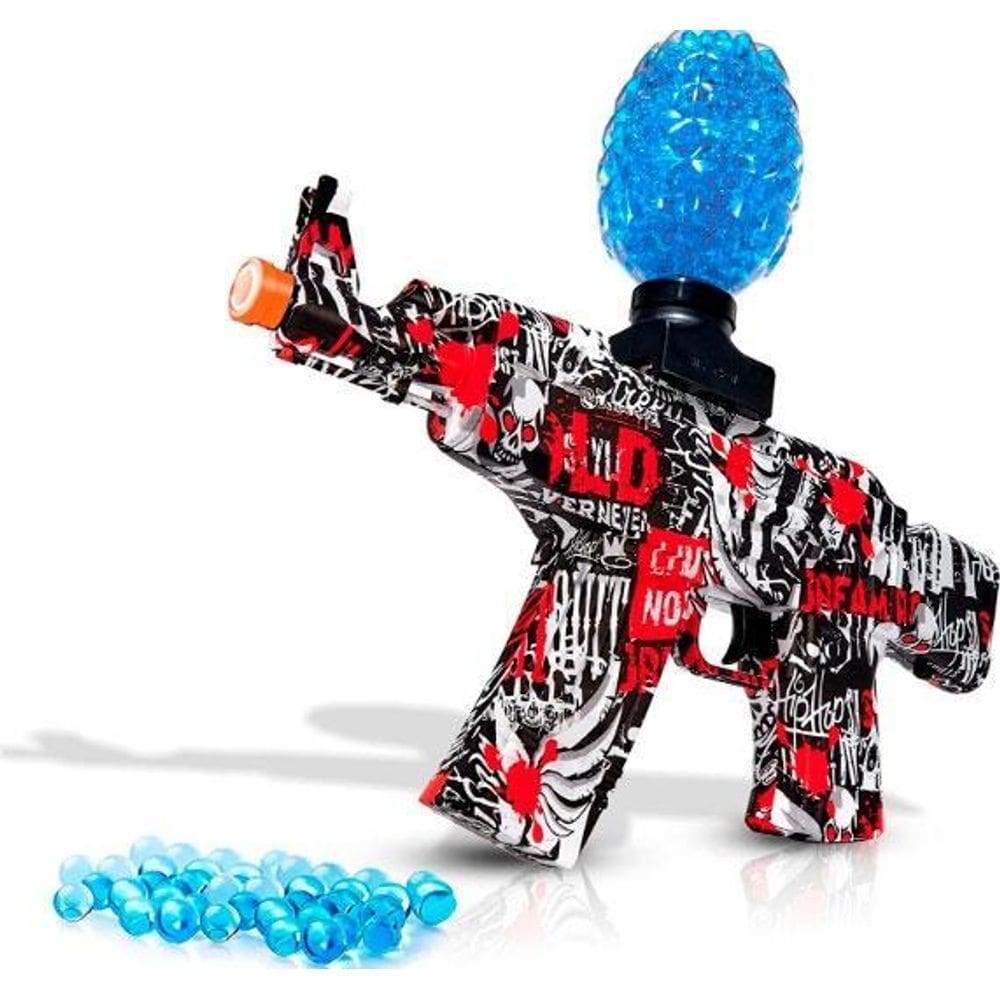 Brinquedo Automático Lançamento De Bolinhas De Gel E Óculos