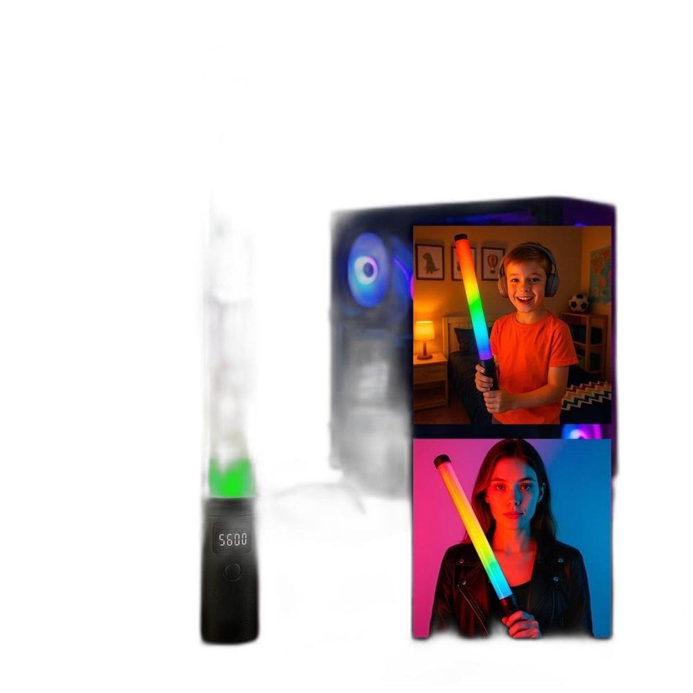 Bastão Led Compacto Com Iluminação De Alta Cor