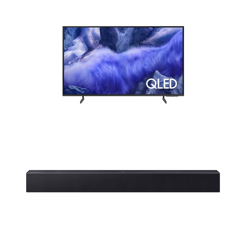 Combo Samsung Vision AI TV 55” QLED Ultra 4K QEF1 + Soundbar Samsung HW-B400F