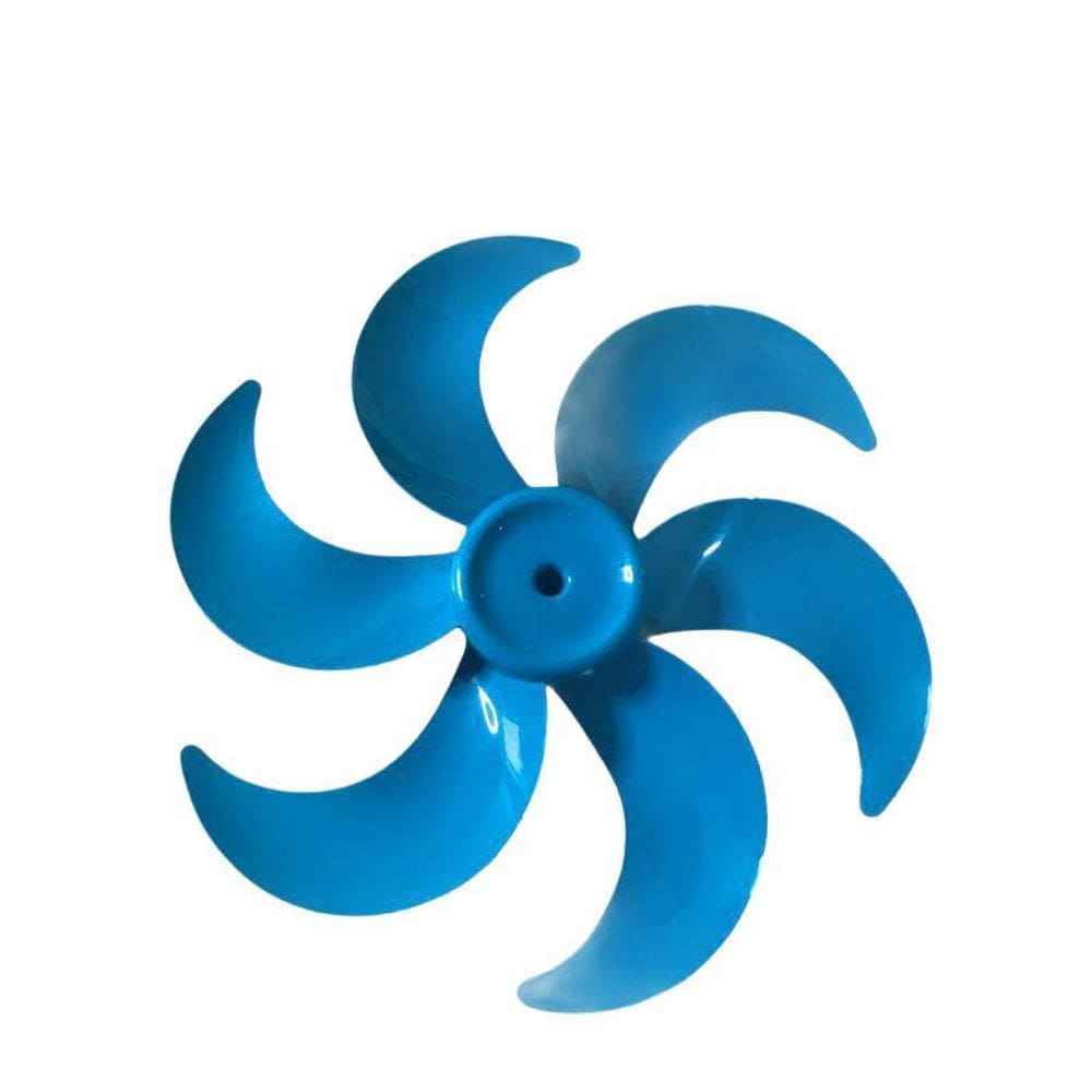 Hélice 6 Pás Azul Ventilador Eros 40Cm Vtr407/865 Cadence