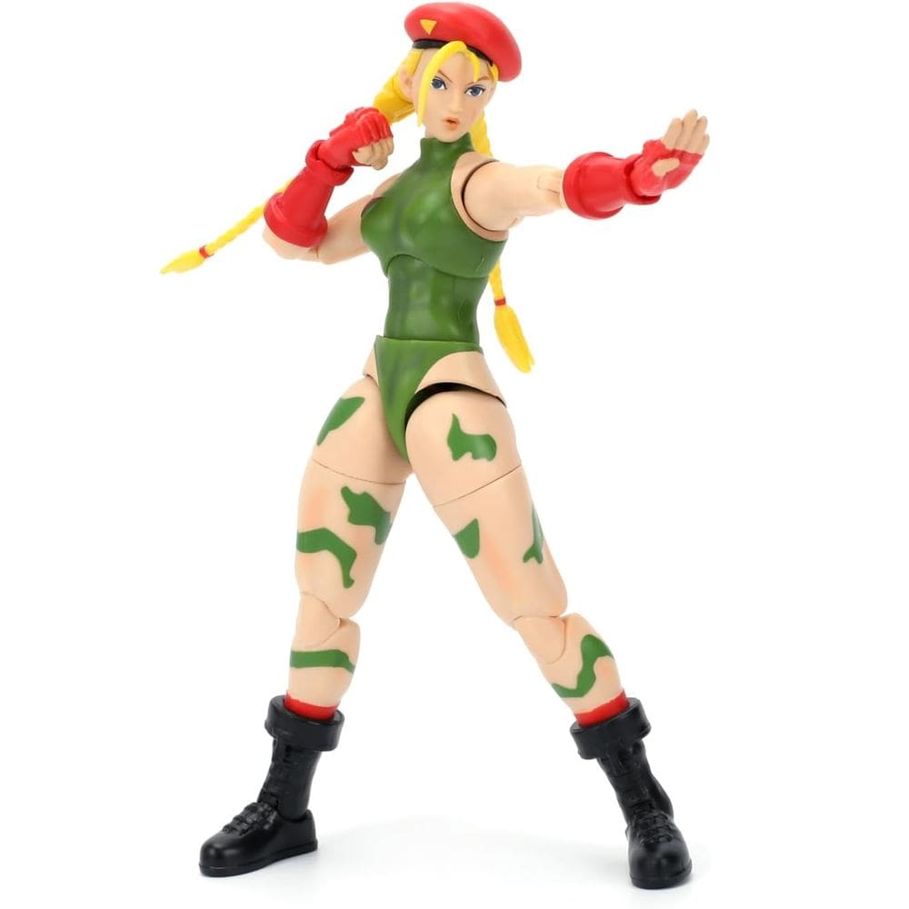Boneco Cammy White Street Fighter 2 Jada Toys Articulada