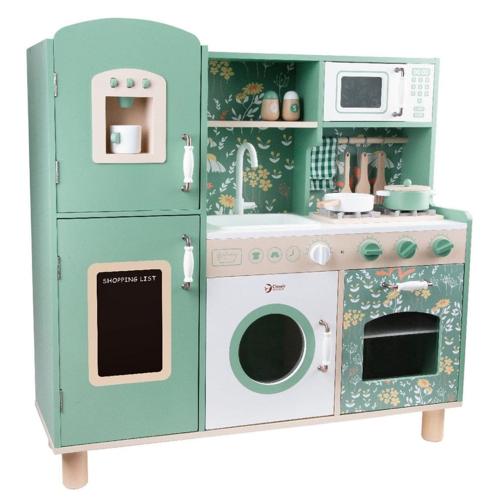 Cozinha Vintage Brinquedo Infantil Madeira Classic World