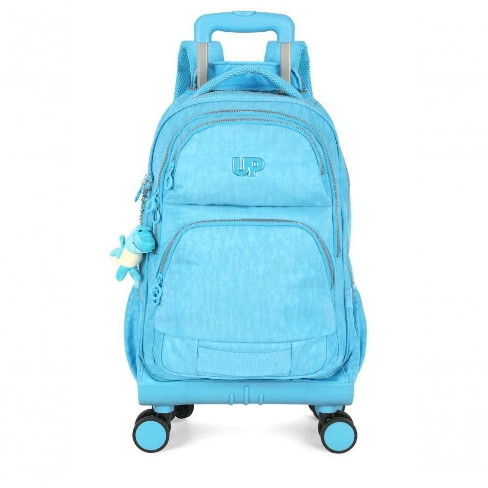 Mochilete Com Carrinho Azul - Unico Azul
