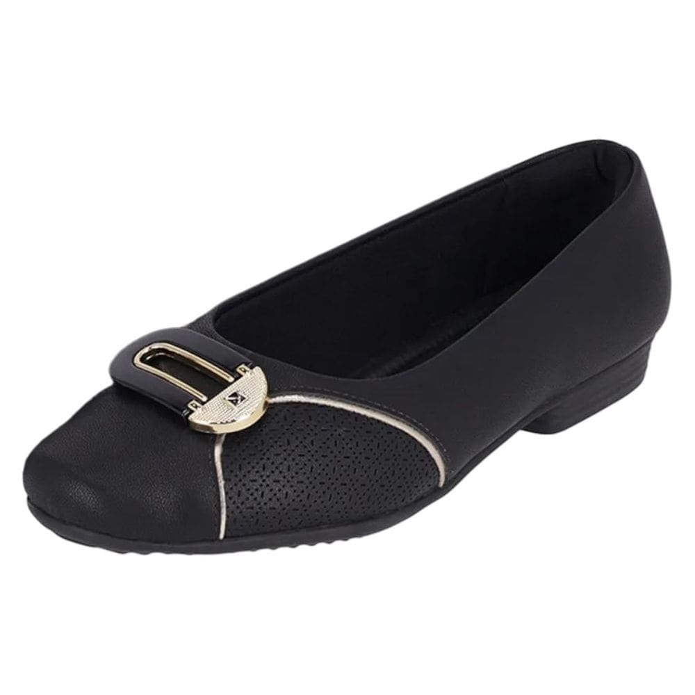 Sapatilha Feminina Bico Arredondado Confortável Piccadilly