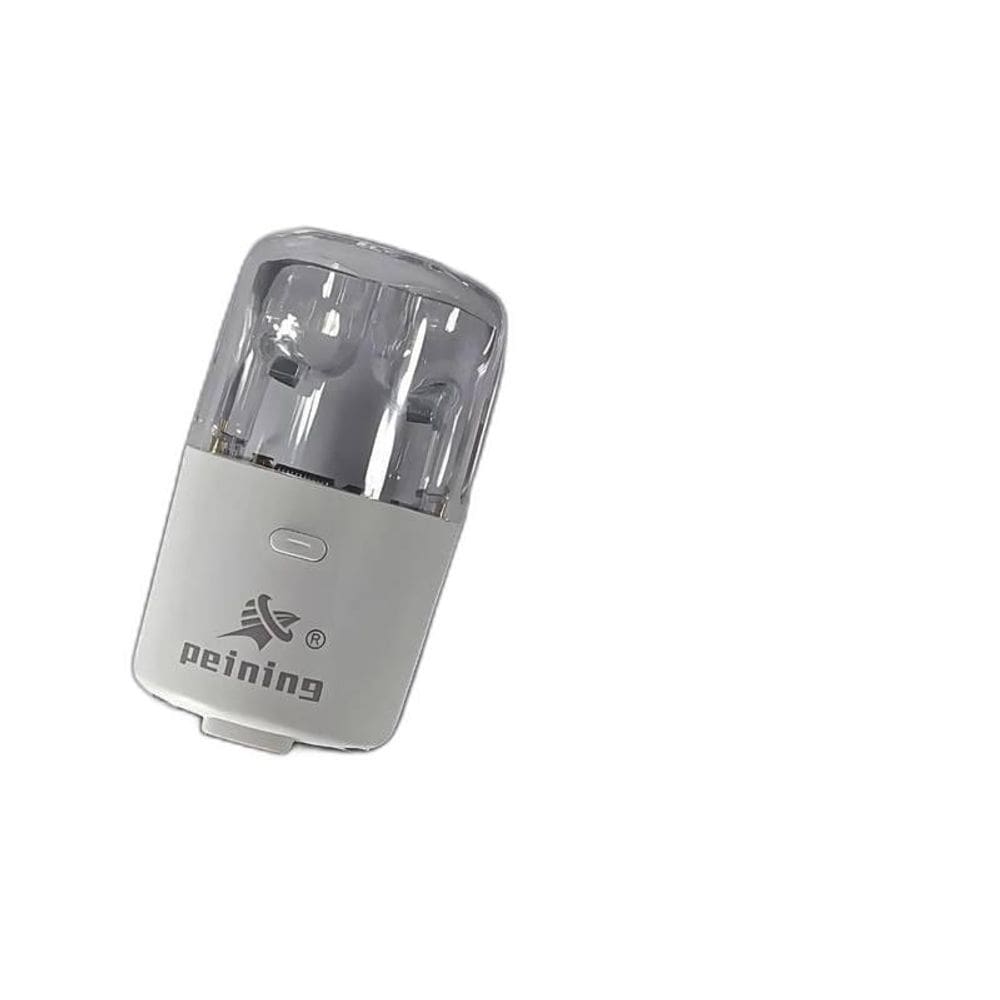 Fone De Ouvido Branco Com Caixa De Som Bluetooth Sem Fio