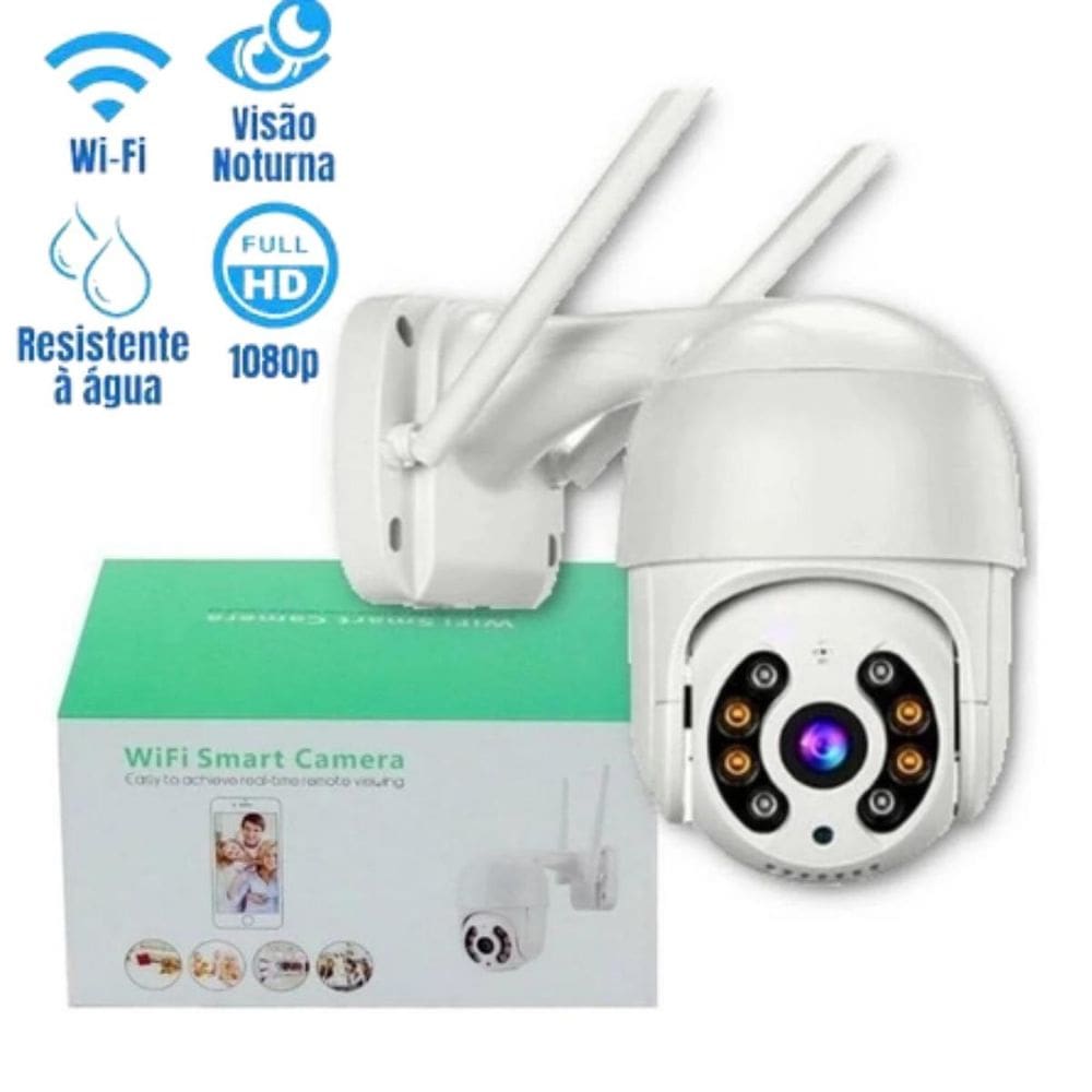 Câmera Ip Versátil Para Jardim