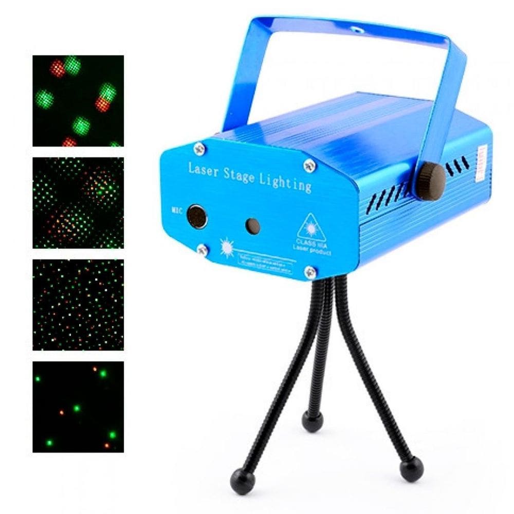 Laser De Balada Mini Rgb Luzes Coloridas