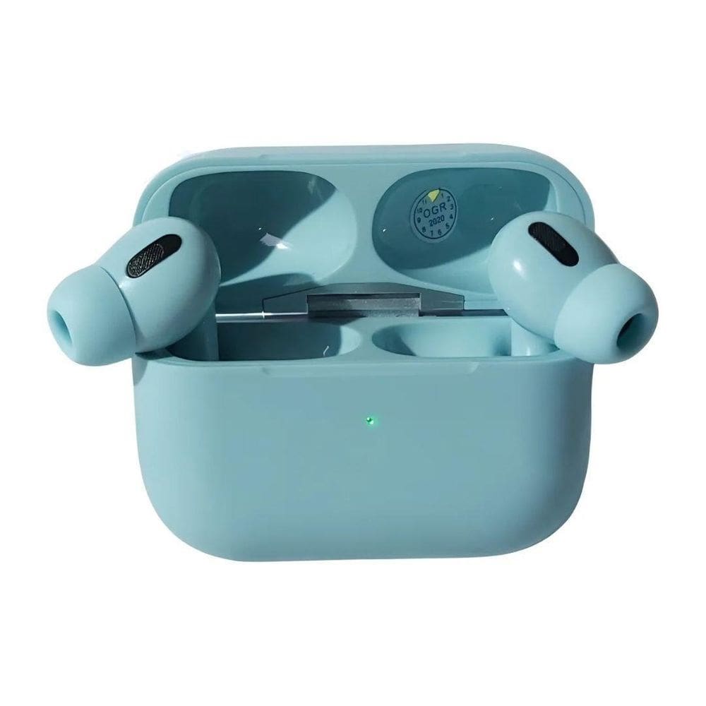 Fone De Ouvido Sem Fio Bluetooth 5.1 Air Pro 3 Azul Claro