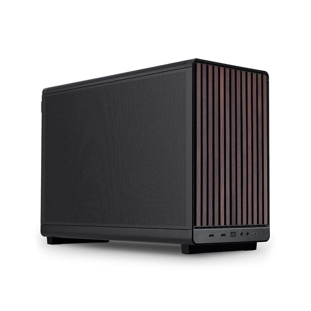 Gabinete Gamer Lian Li A3 Micro Atx Wood Edition Preto