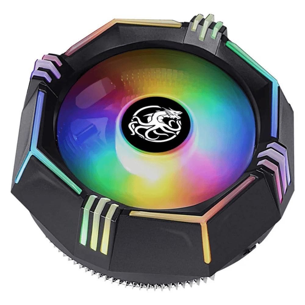 Air Cooler E Dissipador Universal Draxen Rgb 90Mm Dn304