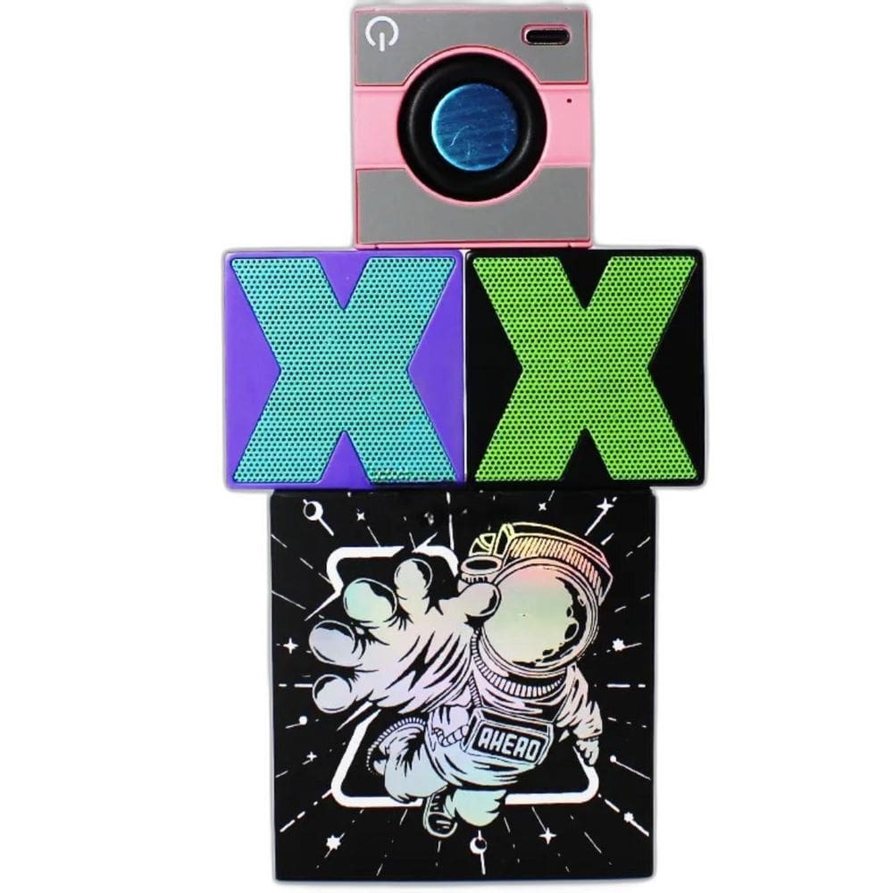 Caixinha Som Astronauta Resistente Recomendado Meninos