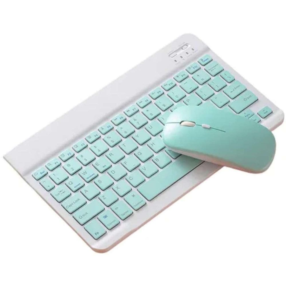 Kit Teclado Mouse Bluetooth Ideal Para Estudo E Home Office
